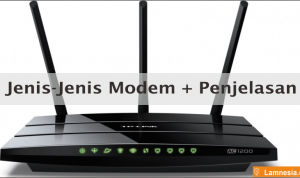 Jenis-Jenis Modem Beserta Penjelasannya