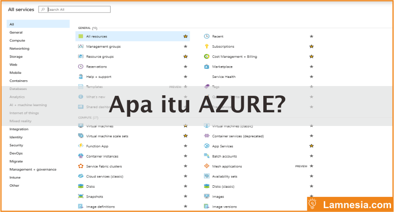 Apa itu Azure
