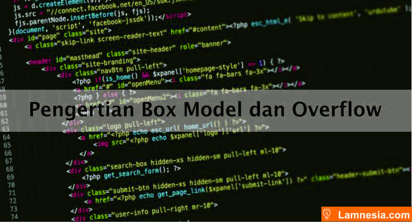 Pengertian Box Model dan Overflow