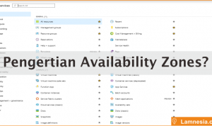 Pengertian availability zones azure