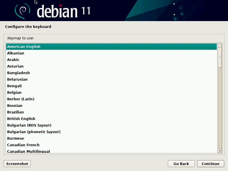 Tata letak keyboard debian 11