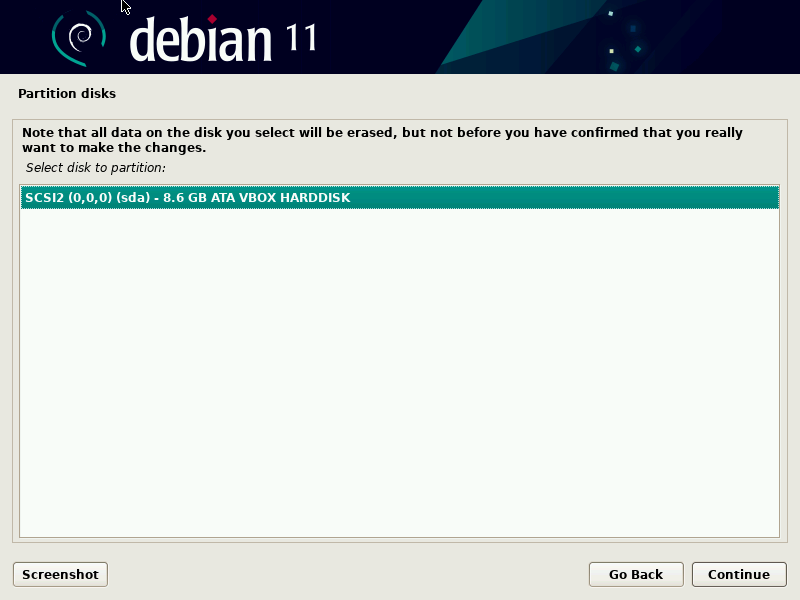 partisi debian 11