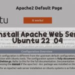 Cara Install Apache Web Server di Ubuntu 22.04