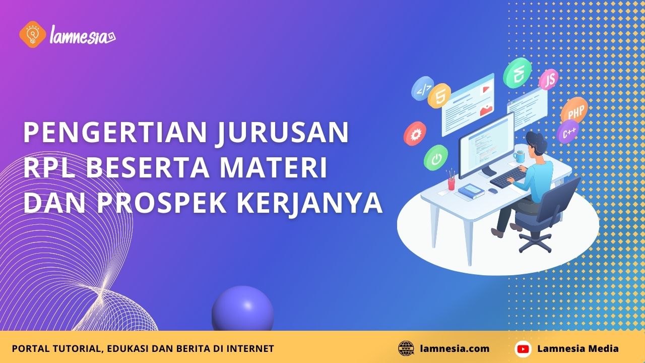 Materi yang dipelajari di Jurusan RPL