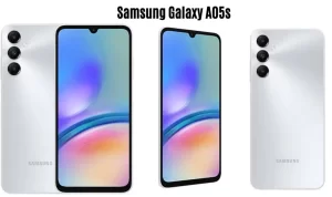 Smartphone Samsung Galaxy A05s dengan desain modern dan layar lega.