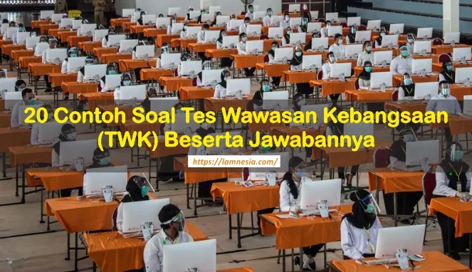 Ilustrasi tes seleksi cpns dengan soal twk