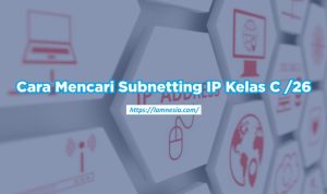 tutorial lengkap subnetting /26