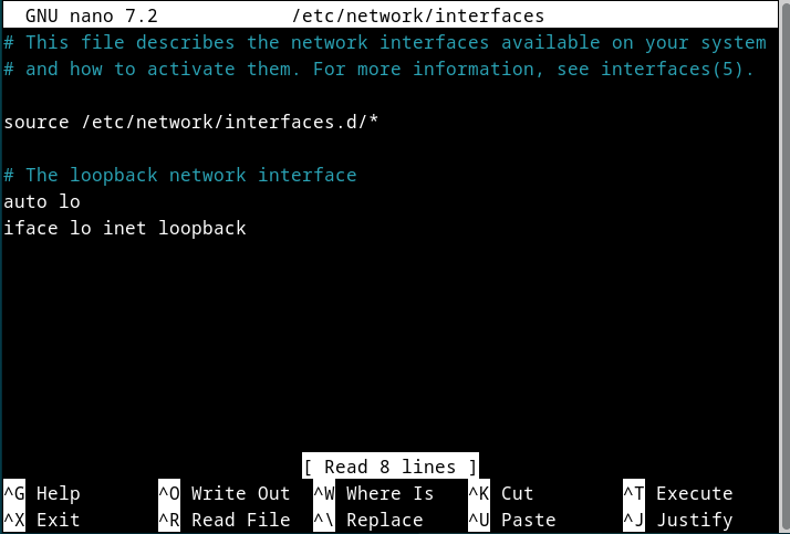 Konfigurasi IP Address Debian 12