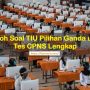 Contoh Soal Tes TIU untuk seleksi CPNS